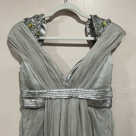 Silver Prom Dress - Picture 6 of 8